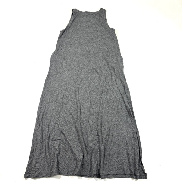 Free Fly Heritage Midi Dress Grey Pockets Size Medium - Picture 3 of 8